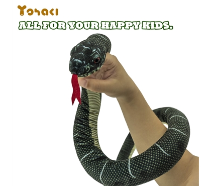 black-snake-finger-puppet