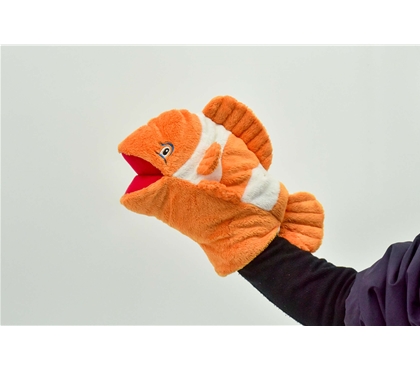 Fish hand puppet